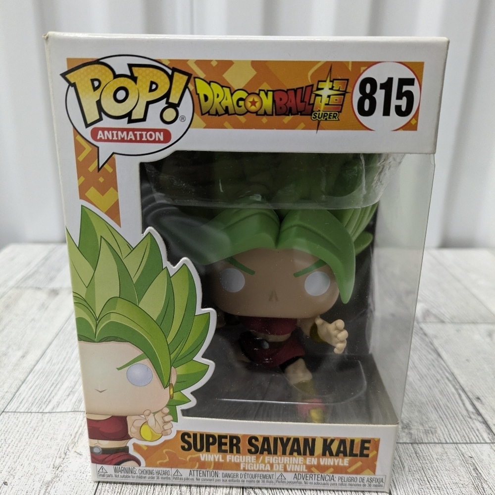 Funko Pop!  815 Super Saiyan Kale Action Figure - Green and Red